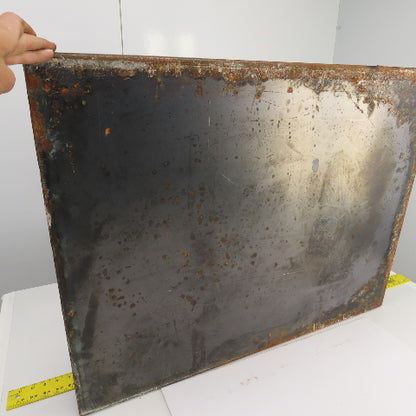 33-3/4" L x 26-1/4" W x 2-3/4" D Steel Chip Oil Drip Catch Pan