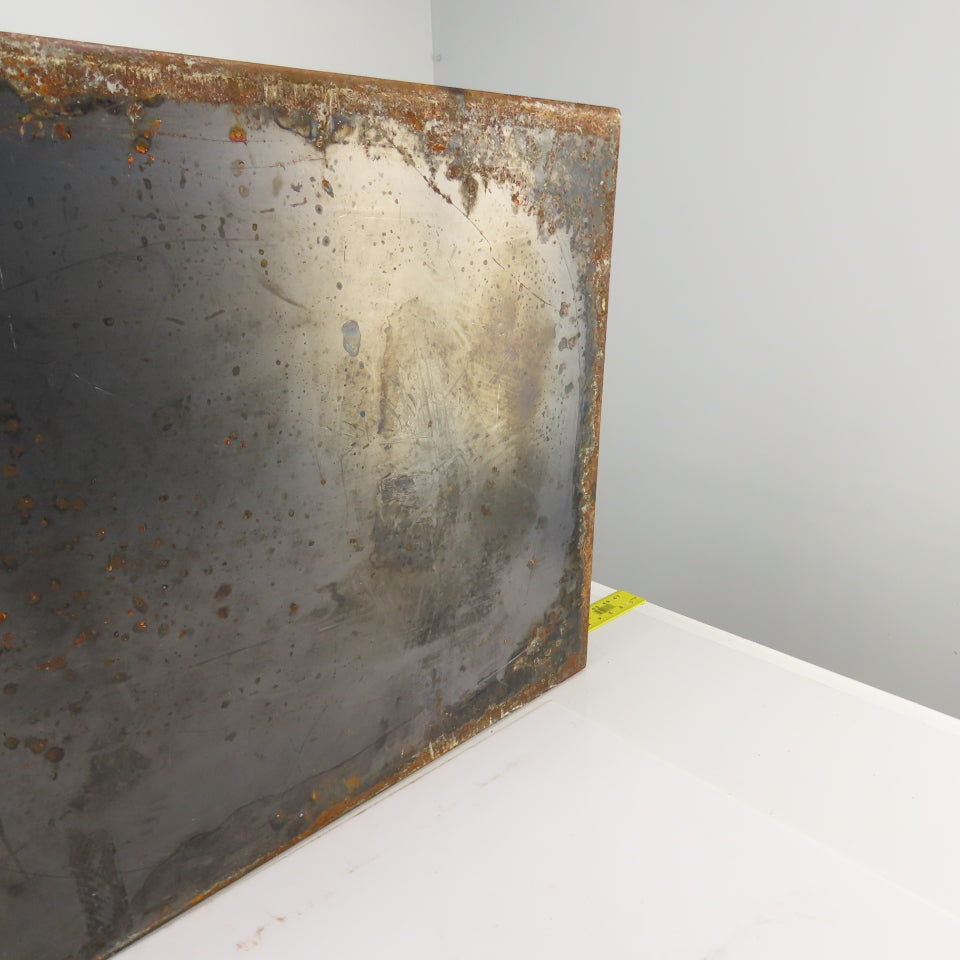 33-3/4" L x 26-1/4" W x 2-3/4" D Steel Chip Oil Drip Catch Pan