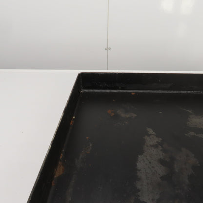 33-3/4" L x 26-1/4" W x 2-3/4" D Steel Chip Oil Drip Catch Pan
