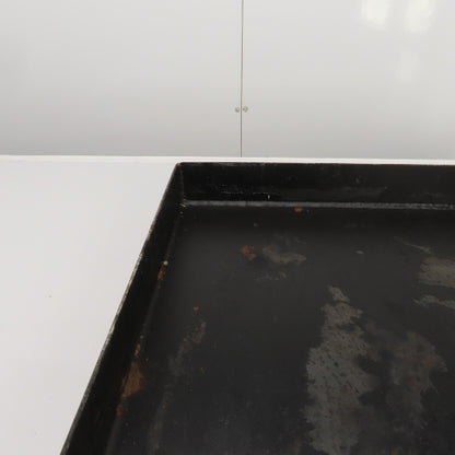 33-3/4" L x 26-1/4" W x 2-3/4" D Steel Chip Oil Drip Catch Pan