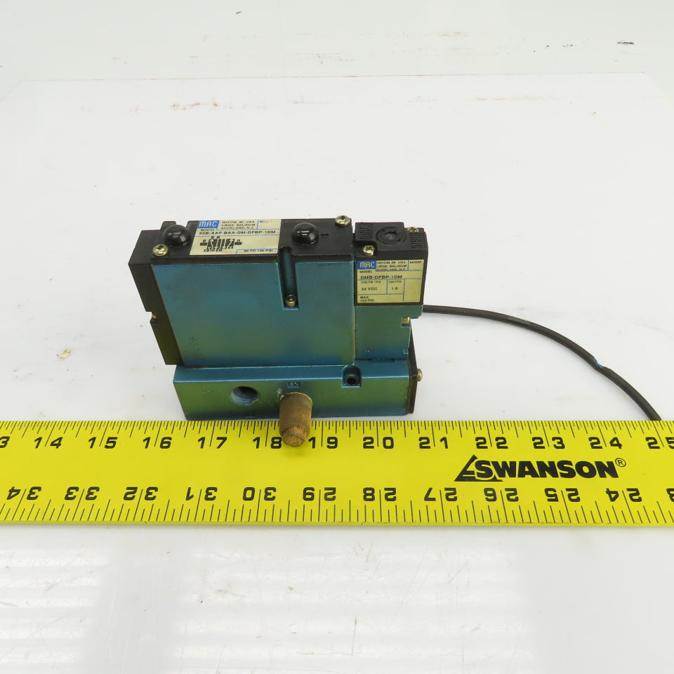 MAC 92B-AAF-BAA-DM-DFBP-1DM Pneumatic Directional Valve 2 Way 24VDC Coil