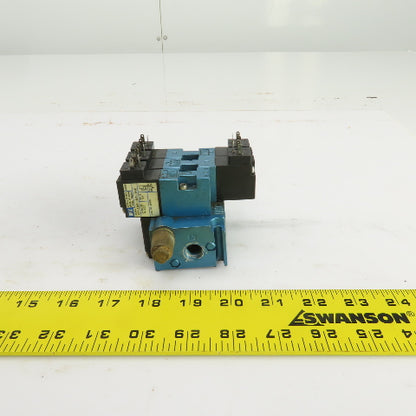 MAC 45A-LAC-DDAJ-1KE Pneumatic Solenoid Valve Manifold 24VDC 3 Position