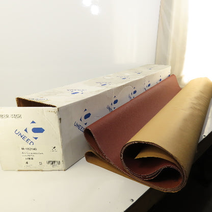 Uneeda M-182140 52" x 86" RKX Cloth #80 Grit T10 Sanding Belts Lot Of 4