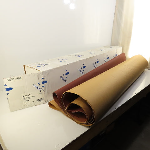 Uneeda M-182142 52" x 86" RKX Cloth #120 Grit T09 Sanding Belts Lot Of 3