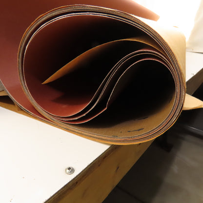 Uneeda M-182144 52" x 86" RKX Cloth #180 Grit T09 Sanding Belts Lot Of 4