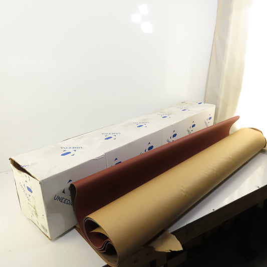 Uneeda M-182144 52" x 86" RKX Cloth #180 Grit T09 Sanding Belts Lot Of 4