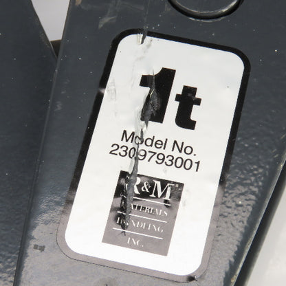 R & M 23097930001 1 Ton Beam Clamp 3" To 9" Clamping Width