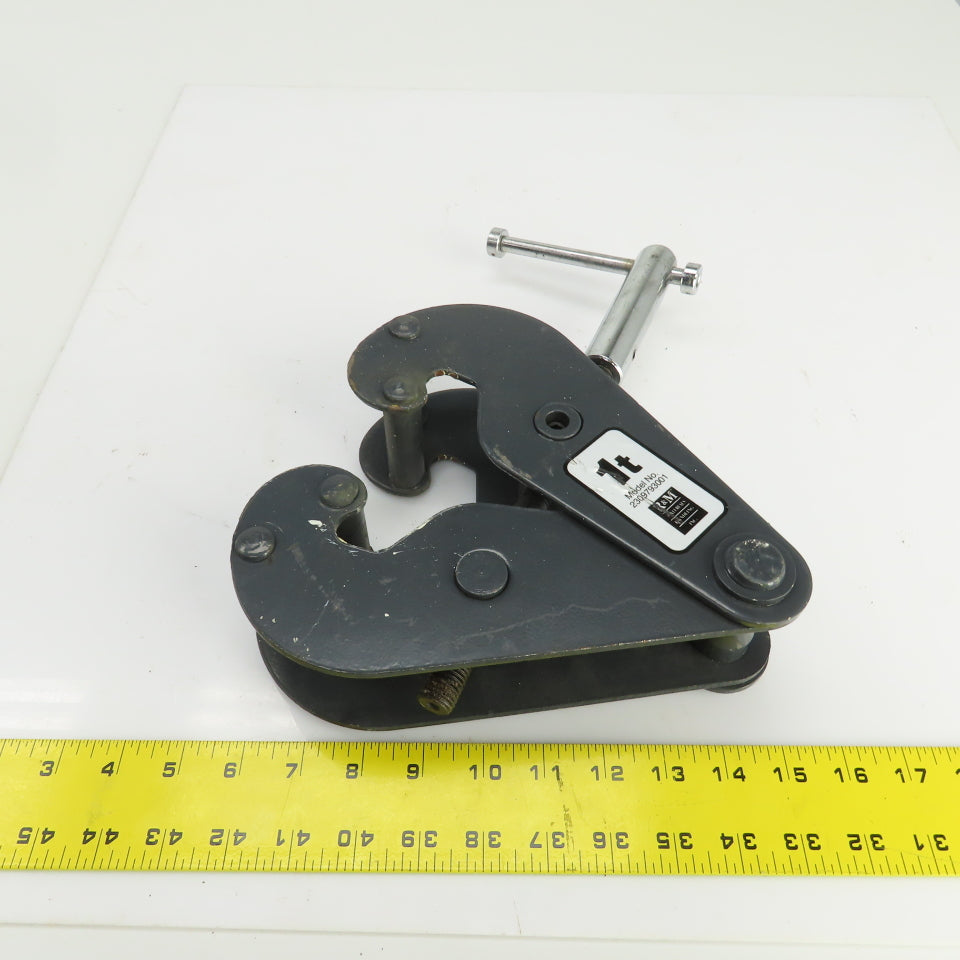 R & M 23097930001 1 Ton Beam Clamp 3" To 9" Clamping Width