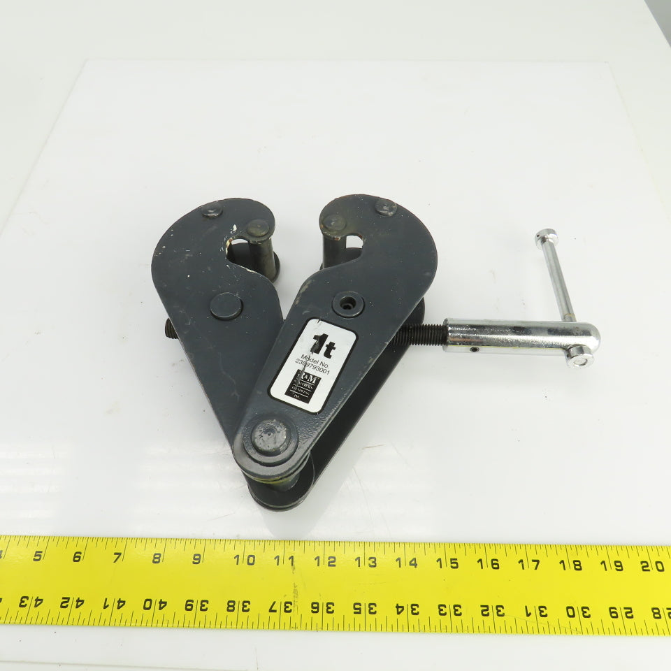 R & M 23097930001 1 Ton Beam Clamp 3" To 9" Clamping Width
