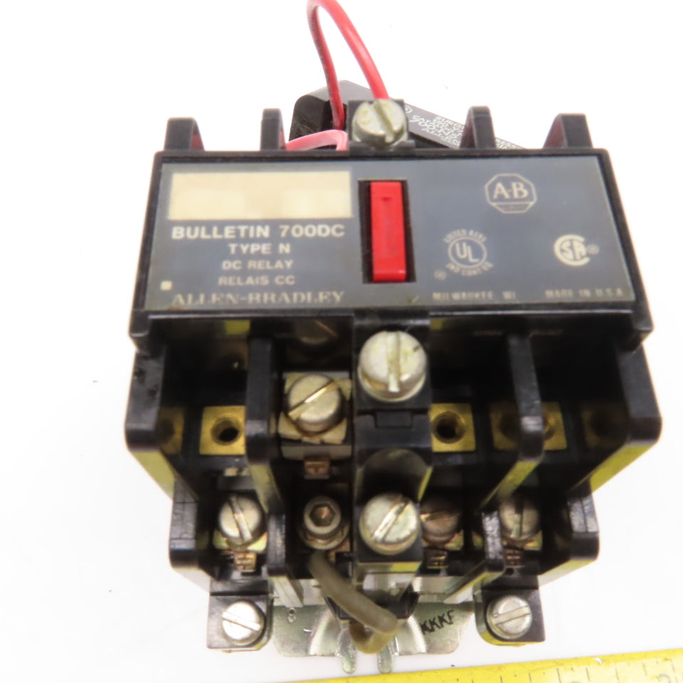 Allen Bradley 700DC-N400Z24 300V DC Relay 24VDC Coil 700-N5 Surge Suppressor