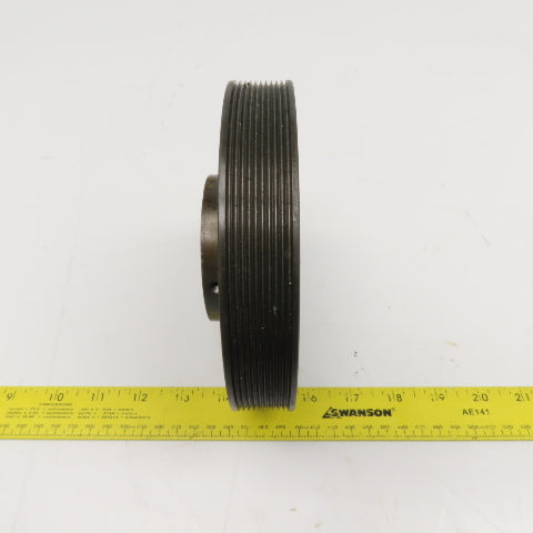 6-7/16" OD Type J Poly Drive Style Sheave Pulley 10 Groove 24mm Bore