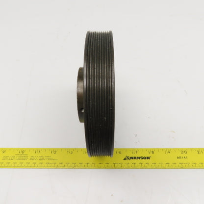 6-7/16" OD Type J Poly Drive Style Sheave Pulley 10 Groove 24mm Bore
