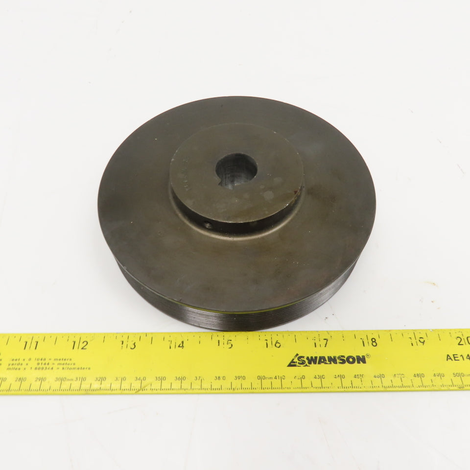 6-7/16" OD Type J Poly Drive Style Sheave Pulley 10 Groove 24mm Bore