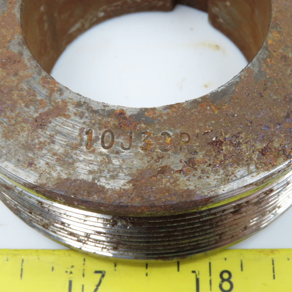 Browning 10J33P 2-11/32" OD Type J Poly Drive Style Sheave 10 Groove 85mm Bore