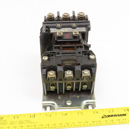 Allen Bradley 500F-BOD930 Contactor Relay Size 1 27A 600V 10Hp 120V Coil
