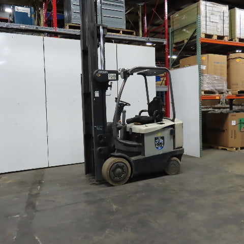 Crown FC4515-50 48V 5000Lbs Capacity Electric Forklift 240" Lift 4 Stage Mast