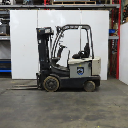 Crown FC4515-50 48V 5000Lbs Capacity Electric Forklift 240" Lift 4 Stage Mast