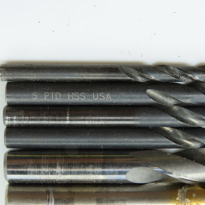 Misc. 13/32", 37/64", 17/32" HSS Drill Bit Lot of 17