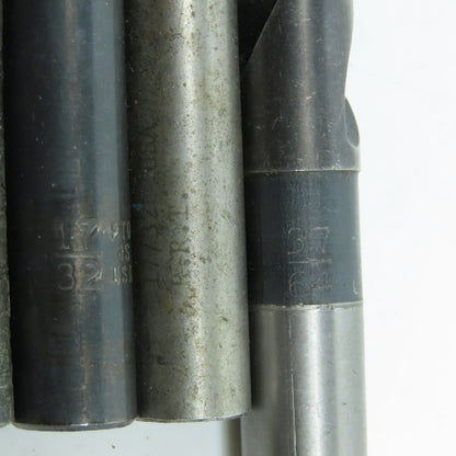 Misc. 13/32", 37/64", 17/32" HSS Drill Bit Lot of 17
