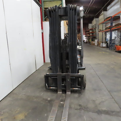 Crown FC4515-50 48V 5000Lbs Capacity Electric Forklift 240" Lift 4 Stage Mast