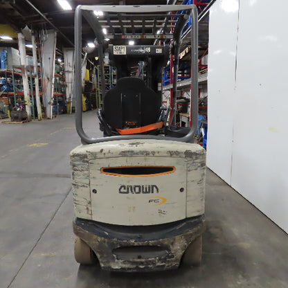 Crown FC4515-50 48V 5000Lbs Capacity Electric Forklift 240" Lift 4 Stage Mast