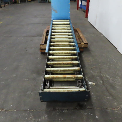 New London Engineering T3-711-18" 18" W Incline Discharge Drag Conveyor 3 FPM