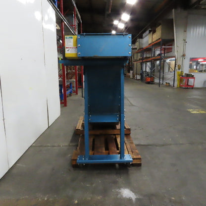 New London Engineering T3-711-18" 18" W Incline Discharge Drag Conveyor 3 FPM