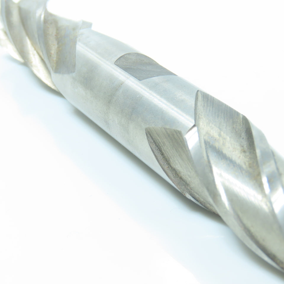 Quinco 25048 3/4" HSS 4 Flute Square Double End Mill 3/4" Shank USA