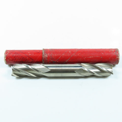 Quinco 25048 3/4" HSS 4 Flute Square Double End Mill 3/4" Shank USA