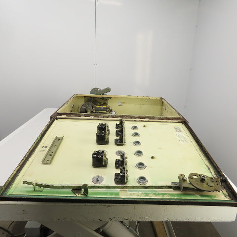 Hoffman A-30AB2608LP 30x25x8" Electrical Enclosure W/Backplate & 30A Disconnect