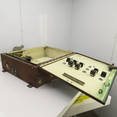 Hoffman A-30AB2608LP 30x25x8" Electrical Enclosure W/Backplate & 30A Disconnect