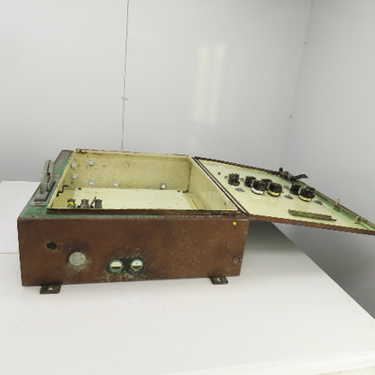 Hoffman A-30AB2608LP 30x25x8" Electrical Enclosure W/Backplate & 30A Disconnect
