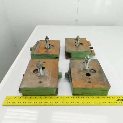 Airloc 205 VRC 18,000 Pound Precision Machine Wedge Leveling Pad Lot Of 4