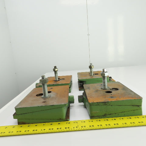 Airloc 205 VRC 18,000 Pound Precision Machine Wedge Leveling Pad Lot Of 4