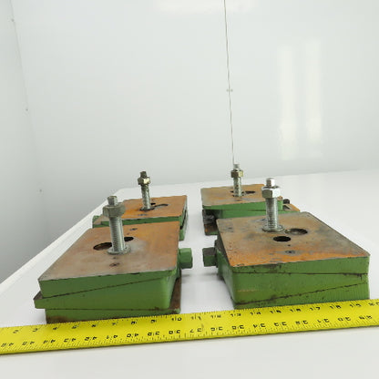 Airloc 205 VRC 18,000 Pound Precision Machine Wedge Leveling Pad Lot Of 4