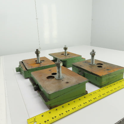 Airloc 205 VRC 18,000 Pound Precision Machine Wedge Leveling Pad Lot Of 4