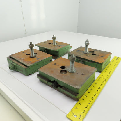 Airloc 205 VRC 18,000 Pound Precision Machine Wedge Leveling Pad Lot Of 4
