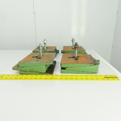 Airloc 205 VRC 18,000 Pound Precision Machine Wedge Leveling Pad Lot Of 4