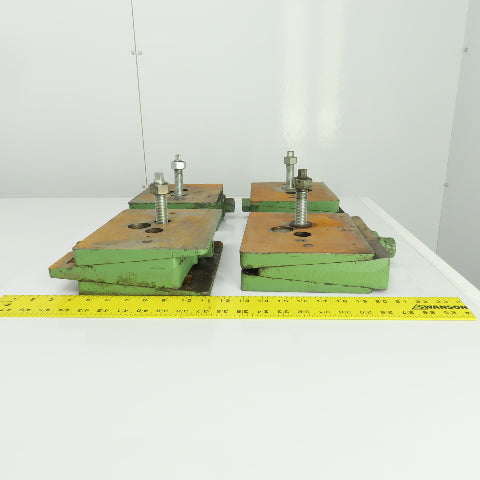 Airloc 205 VRC 18,000 Pound Precision Machine Wedge Leveling Pad Lot Of 4