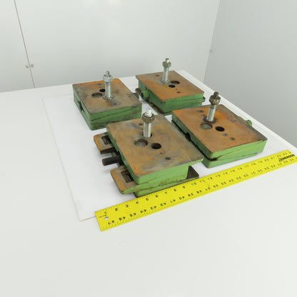 Airloc 205 VRC 18,000 Pound Precision Machine Wedge Leveling Pad Lot Of 4