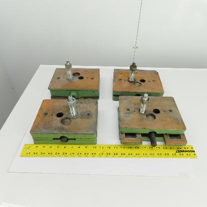 Airloc 205 VRC 18,000 Pound Precision Machine Wedge Leveling Pad Lot Of 4