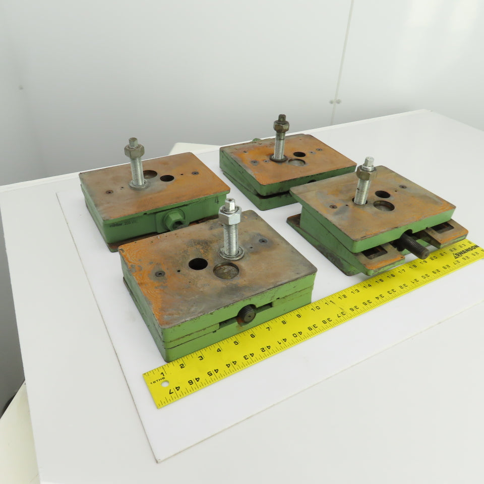 Airloc 205 VRC 18,000 Pound Precision Machine Wedge Leveling Pad Lot Of 4