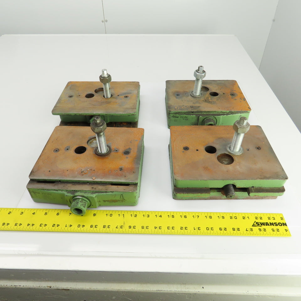 Airloc 205 VRC 18,000 Pound Precision Machine Wedge Leveling Pad Lot Of 4