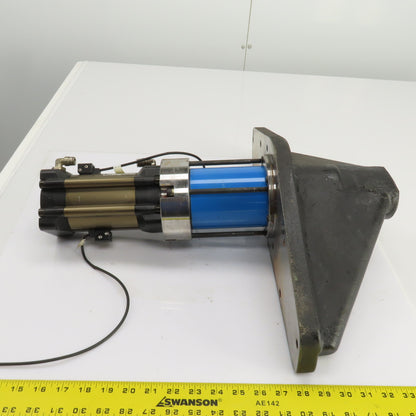 Pneumatic Turret Locator Pin Assembly From Finn-Power F5-25SB/AM Turret Punch