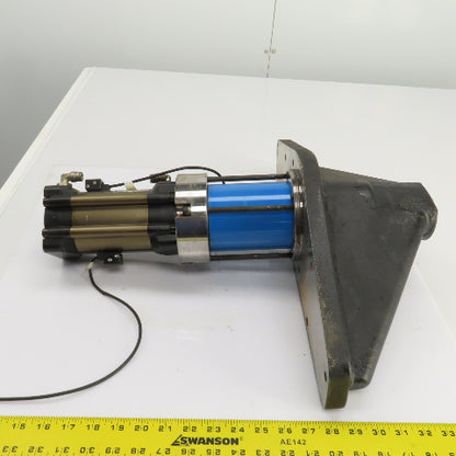 Pneumatic Turret Locator Pin Assembly From Finn-Power F5-25SB/AM Turret Punch