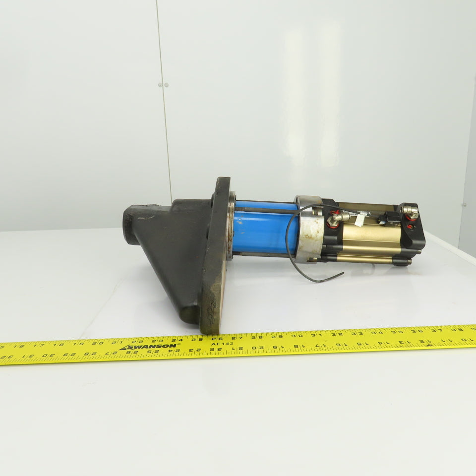 Pneumatic Turret Locator Pin Assembly From Finn-Power F5-25SB/AM Turret Punch