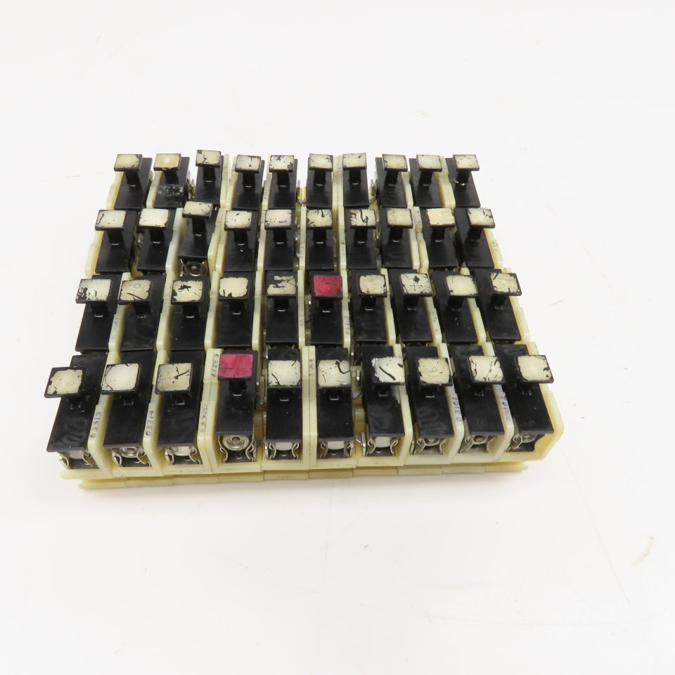 Allen Bradley Bul 1492 Style CE DIN Mount Fuse Holder Single Pole Lot Of 40