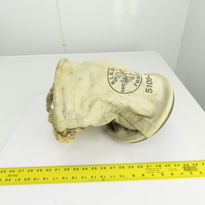 Klein Tools 5106-S Heavy Duty Tapered Hanging Wall Bucket Tool Basket 10"x 12"