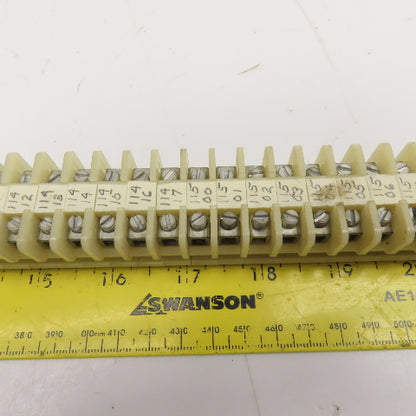Allen Bradley Bul 1492 Style F Wire Terminal Block Lot Of 80