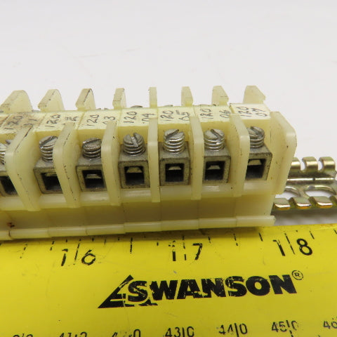 Allen Bradley Bul 1492 Style F Wire Terminal Block Lot Of 40